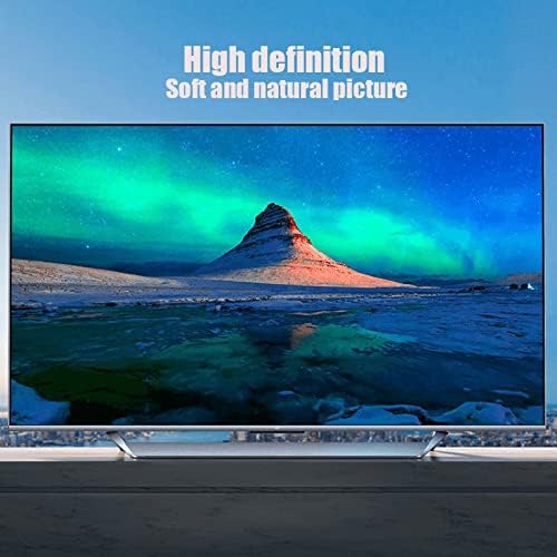 TV Képernyő Védő Szűrő Film - kiszűrje a Kék Fény Anti UV Monitor Védő Panel 75-85 inch LCD,LED,OLED,QLED 4K HDTV, majd Ívelt Felület/Törlés