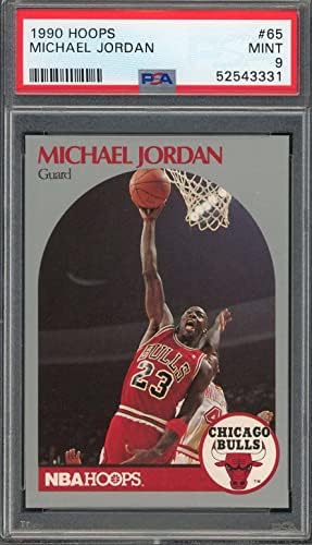 Michael Jordan 1990-Es Karika Kosárlabda Kártya 65 Osztályozott PSA 9