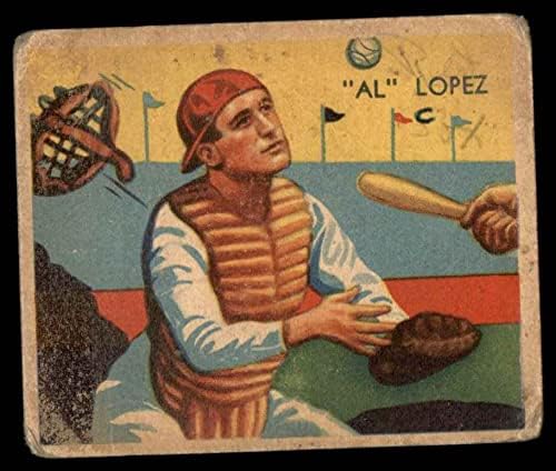1935 Gyémánt Csillagok 28 Al Lopez Brooklyn Dodgers (Baseball Kártya) (Lehet listában vagy Dodgers vagy a Méhek, mint csapat) FAIR Dodgers
