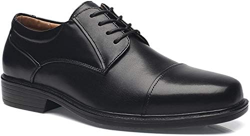 La Milano Férfi Klasszikus Modern Széles Szélesség Sima Toe Oxford