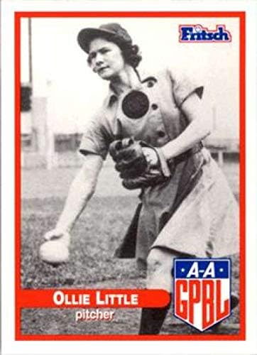 2000 AAGPBL Series 3 Baseball 384 Ollie Kis Rockford Őszibarack RC Újonc Hivatalos Amerikai női Profi Baseball-Liga Kereskedelmi Kártya