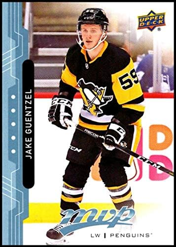 2018-19 Felső szint MVP Jégkorong Gyári Beállítás KÉK 135 Jake Guentzel Pittsburgh Penguins Hivatalos NHL UD Trading Card