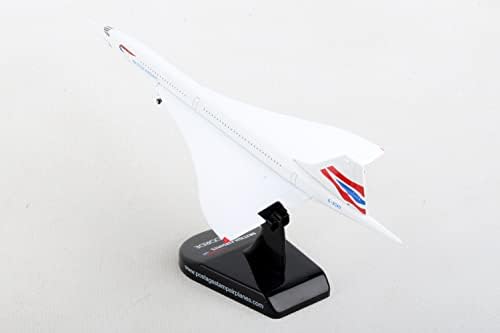 Daron Világszerte Kereskedelmi Bélyeg British Airways Concorde Jármű (1/350-Skála), Fehér,fekete