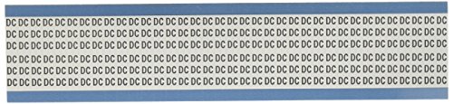Brady WM-DC-PK Áthelyezhető Vinil Ruhával (B-500), Fekete-Fehér, Szimbólum Vezeték Jelölő Kártya (25 Lap)