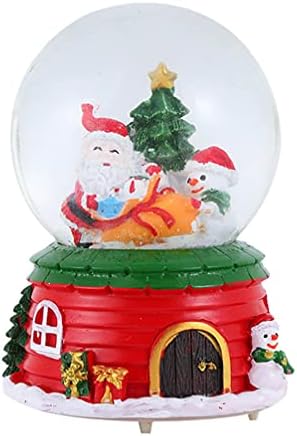 NUOBESTY Karácsonyi Dekorációk, Karácsonyi Hógömb Music Box Víz Globe Táblázat Dekor Beltéri Kültéri Dekoráció Otthonok, udvarok,
