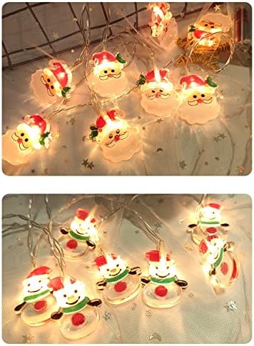 Karácsonyi String Lámpák Akkumulátor, Vízálló USB Powered LED Karácsonyi Világítás Karácsonyi Fa Beltéri, mind Kültéri Ünnepi Dekoráció,