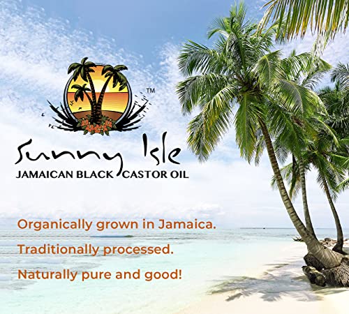 Napfényes Sziget Extra Sötét Jamaikai Fekete ricinusolaj, 8 fl. oz. | - ban Természetes Magas Potencia Kezelés Haj, Fejbőr