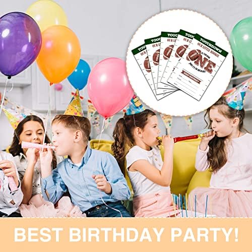 Labdarúgó 1. Születésnapi Party Meghívó Kártya, 20 meghívók 20 Borítékok, Gyerekek Fél Ünnep, Dekorációs Kellékek, A Fiúk, Lányok - A09