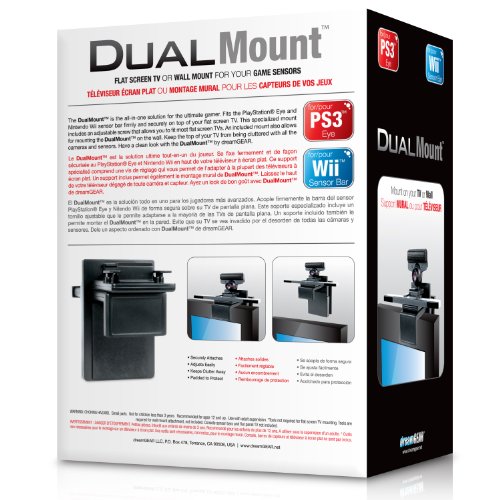 dreamGEAR DualMount a Nintendo Wii, valamint PS3