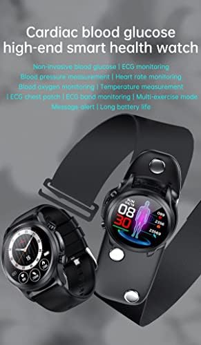 Geekran Smartwatch, Geekran - 2023 Új Geekran Smartwatch, Geekran Vízálló Ipx68 Intelligens Karóra Vércukorszint Ellenőrzése (Fekete)