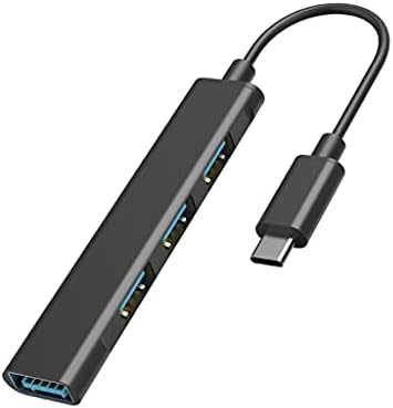 MBBJM 3.0 Multi USB Elosztó Adapter 3 Port, kártyaolvasó nagysebességű C Típusú Mini USB-Elosztó Hosszabbító Kábel