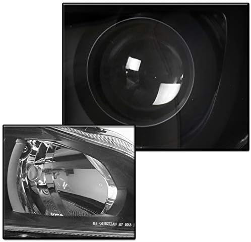 ZMAUTOPARTS Fekete Projektor Fényszóró Fényszóró 2013-2014 Subaru Legacy/Outback