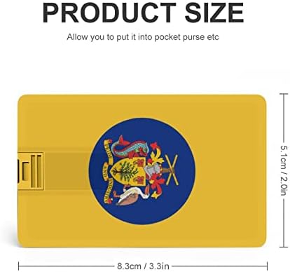 Barbados Zászló Hitel, Bank Kártya, az USB Flash Meghajtók Hordozható Memory Stick Kulcsot Tároló Meghajtó 64G