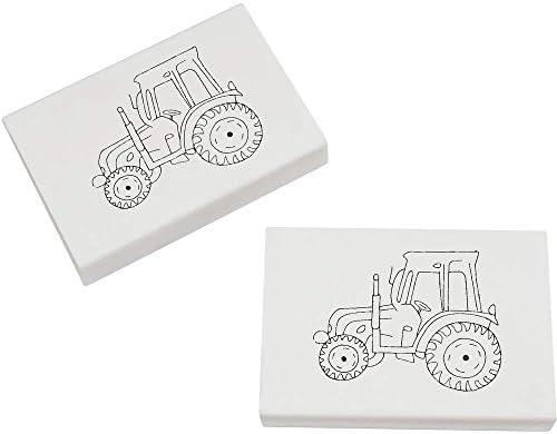Azeeda 2 x 45mm 'Traktor' Radírok/Gumi (ER00018845)