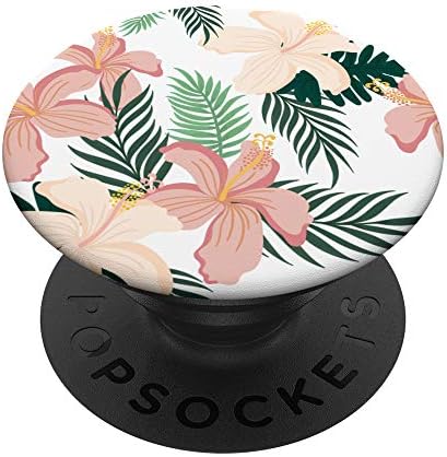 Trópusi Hibiszkusz Virág, a Hawaii virágos minta PopSockets PopGrip: Cserélhető Markolat Telefonok & Tabletta