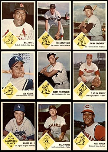 1963 Fleer Baseball Teljes Készlet (Baseball Szett) EX+
