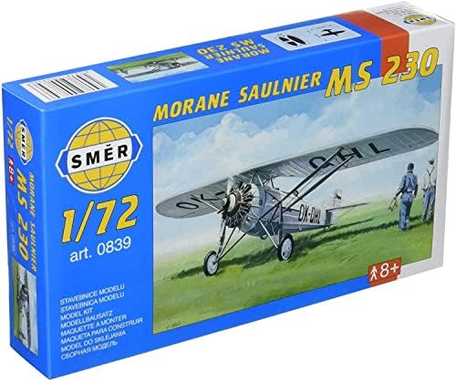 Semar SMC72839 1/72 második VILÁGHÁBORÚ francia légierő Morane Sornier M. S. 230 Dupla Ülés Gyakorlat Gép, Műanyag Modell