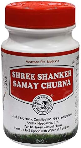 Ayucine Örökre Shree Shanker Ayurvédikus Gyógyszertár Samay Churna - 100 gm x-Pack-fo 3