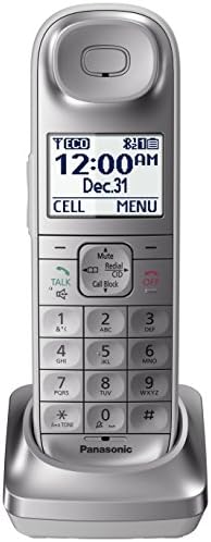 Panasonic KX-TGL463S Dect_6.0 3-Készülék Vezetékes Telefon, Ezüst-Fehér