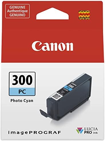 Canon PFI-300 Lucia PRO Ink, Fotó Ciánkék, Kompatibilis imagePROGRAF PRO-300 Nyomtató Standard (4197C002) PFI-300 Lucia PRO & Canon PFI-300