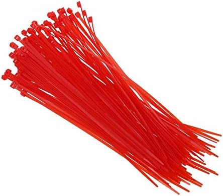 100-1000 darab SZAKMAI kötegelő kötegelő 2.5x100mm piros 100 db