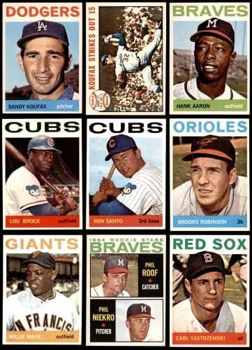 1964 Topps Baseball Teljes 7.5 NM+ - Baseball Teljes Szett