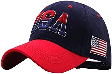 USA Baseball Sapka a Férfiak a Nők Szomorú Pamut Apa Kalapja Hazafias Amerikai Zászló Baseball Sapka