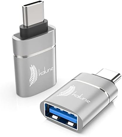 USB-C-USB Adapter (2 Csomag) USB-C a Férfi-USB3.0 Női Kompatibilis az Összes USB-C Port MacBook, iPad Mini, Pc, Mobil, perifériák,
