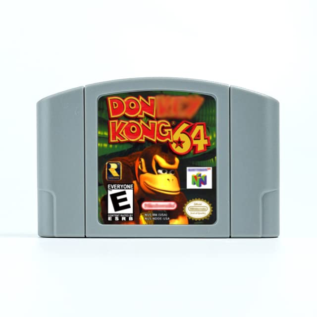 Donkey Kong Játék 64 64-Bites Játék Patron USA Verzió NTSC Formátum
