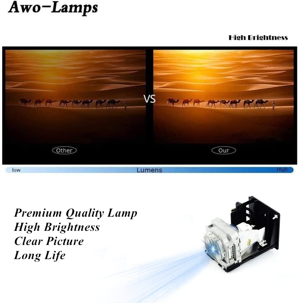 AWO Eredeti Projektor Lámpa Izzó VLT-HC5000LP / VLT-HC7000LP / kle-nél-032 a Ház Alkalmas Mitsubishi HC4900,HC5000,HC500BL,HC5500,HC6000,HC6000/BL,HC6050,HC6500,HC7000