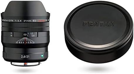 HD PENTAX D FA 21mmF2.4ED Korlátozott DC WR Fekete Ultra-széles látószögű egyetlen fókusz lencse, Megmunkált alumínium lencse