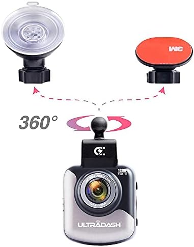 UltraDash Kamera, Mágneses Töltés Mount, HDR-High-end Este képérzékelő, 6 Rétegű Üveg F1.8 140 Fokos Széles Látószögű Objektív,