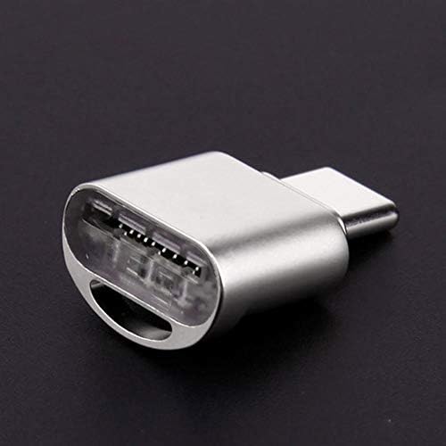 Hordozható kártyaolvasó nagysebességű USB 3.1 USB-C Micro SD SDHC TF Memóriakártya Olvasó, Laptop, Telefon,Mini