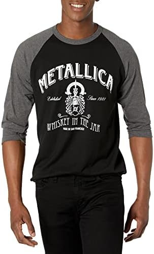 Metallica Hivatalos Whisky A Jar Raglan