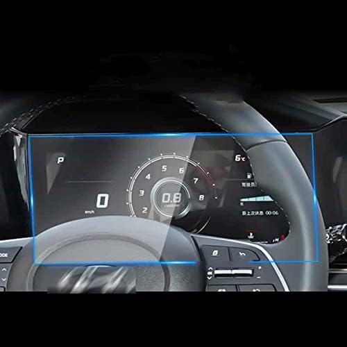 Funiur Autó Képernyő műszerfal Edzett Üveg Film GPS Sebességmérő Védőfólia Tartozékok，a Hyundai Elantra 2021 2022