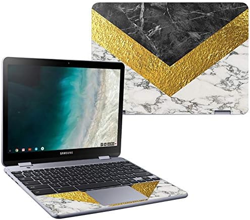 MightySkins Bőr Kompatibilis a Samsung Chromebook Plus LTE (2018) - Modern Márvány | Védő, Tartós, Egyedi Vinil-wrap Borító | Könnyű Alkalmazni,