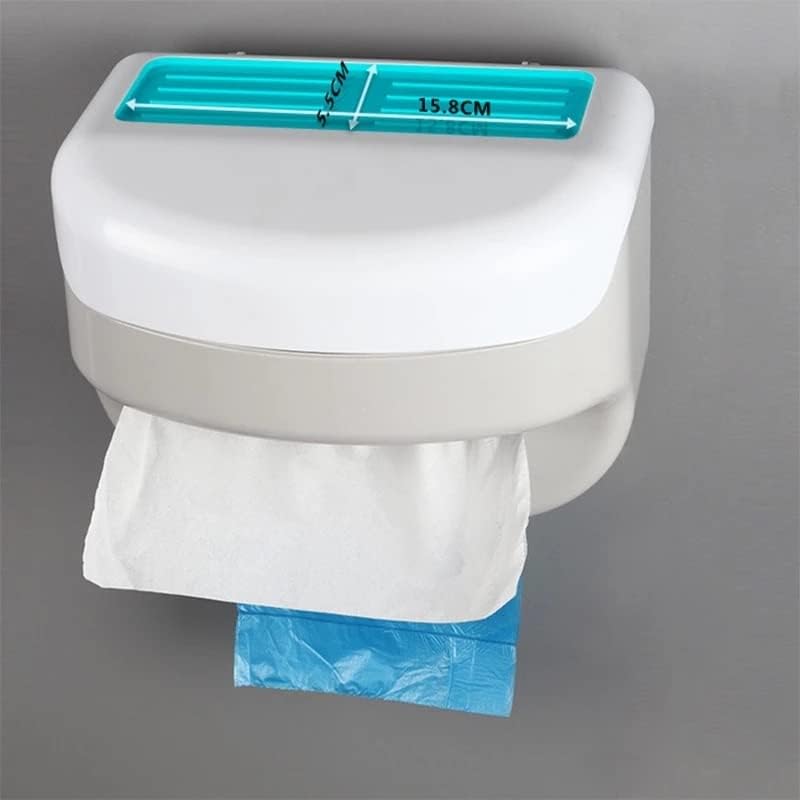 N/A Kényelmes, Többfunkciós Wc Papír tartó Vízhatlan Ütés Ingyenes tartó papírtörlő Fürdőszoba Kiegészítők (Szín : Egy, Méret : Mint