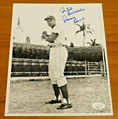 Tommy Davis Aláírt Klasszikus Baseball 8x10 Fotó SZÖVETSÉG COA - Dedikált MLB Fotók