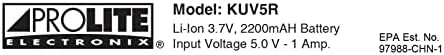 Prolite UV-C az Újratölthető LED