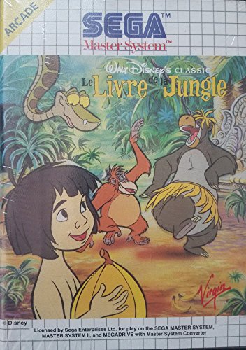 Walt Disney Klasszikus Le Livre de la Dzsungelben (A Dzsungel Könyve) - Sega Master System