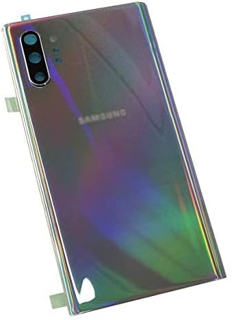 GRETYEW hátlap Üveg Ház Ajtó Csere Kamera Lencséje Alkatrész Samsung Galaxy Note10+ Note10 Plusz 5G +Eszközök (Aura Glow)