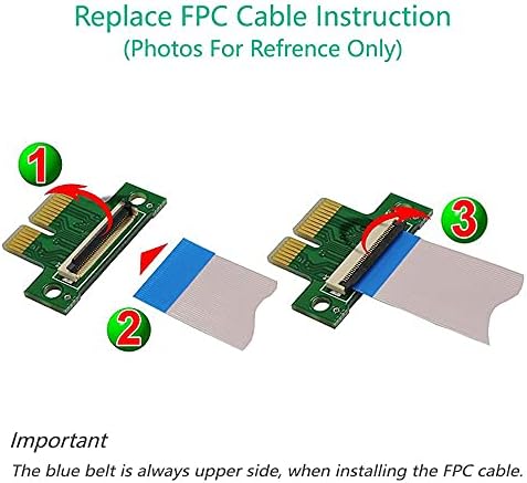 Csatlakozó PCI Express 36Pin 1X Bővítő Adapter FPC Kábel Kialakítás Az FFC (Lapos Flexibilis Kábel) Kábel Rugalmas használat