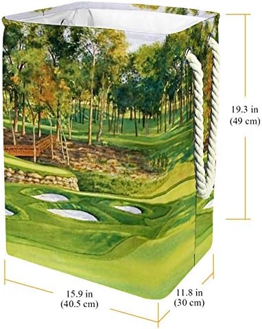 Unicey Sport Golfpálya Nagy Méretű ruhákat, amiket Összecsukható Tároló Kosár Hálószoba Gyerekszoba Baba