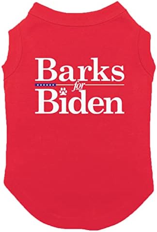 Ugat a Biden - Elnök 2020 Választási Kutya Póló (Fekete, X-Large)