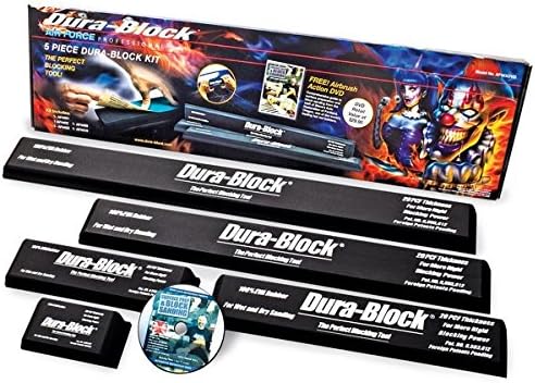 Dura-Blokk 5 Darab Auto Test Csiszoló Készlet + DVD