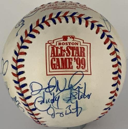 1999-ben a Nemzeti Liga All Star Játék Multi Aláírt (16ct) Baseball-PSA/DNS-AUTO LOA - Dedikált Baseball
