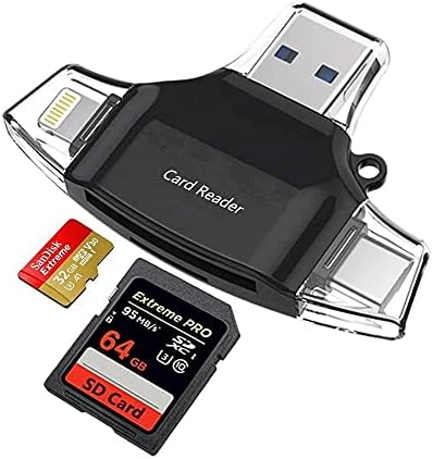 BoxWave Smart Modul Kompatibilis a Fujitsu LifeBook A3511 - AllReader SD Kártya Olvasó, microSD Kártya Olvasó SD-Kompakt USB-a Fujitsu LifeBook