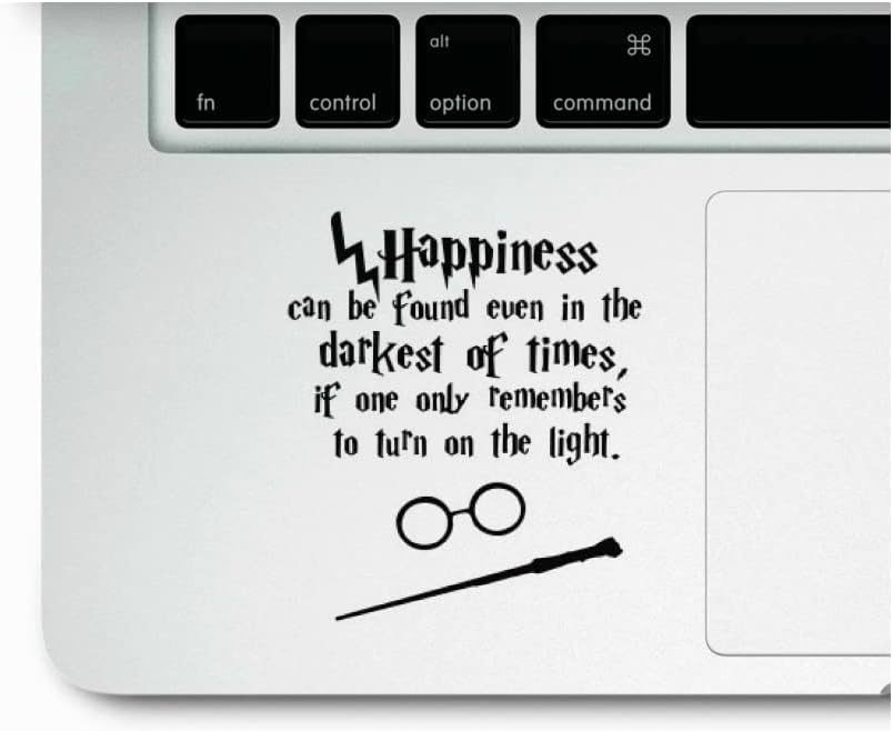 Motivációs Élet Idézet Boldogság megtalálható Egyértelmű Vinil Nyomtatott Matrica Laptop Trackpad Kompatibilis Minden Retina MacBook Pro Air