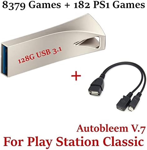 128GB Flash Meghajtó U-Lemez Klasszikus Micro USB OTG Kábel Playstation