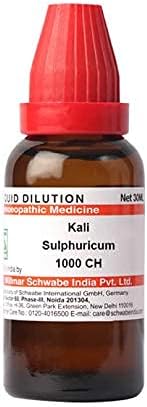 Dr. Willmar a Csomag Indiában Kali Sulphuricum Hígítási 1000 LSZ